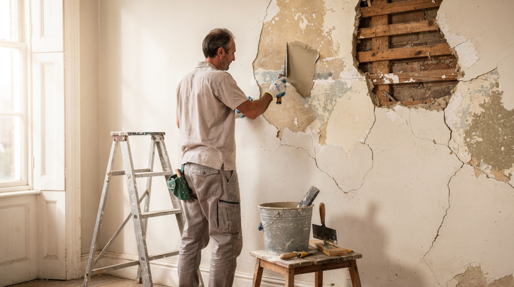 A Practical Guide to Repairing Historic Plaster Walls