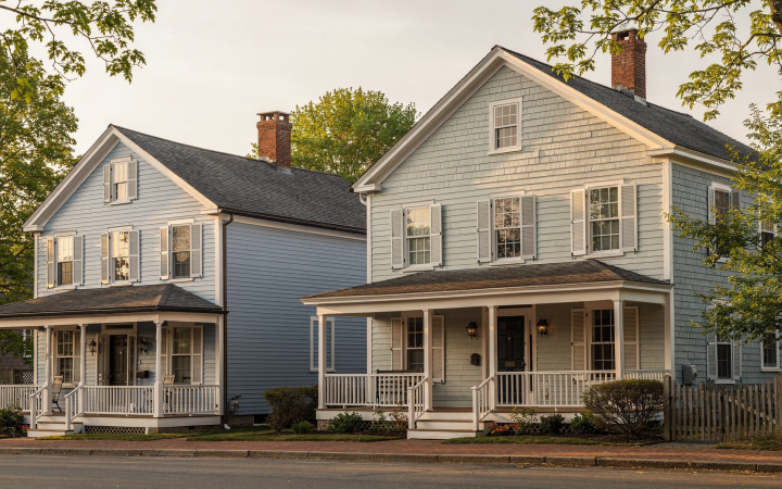 The History of New England Clapboard Houses